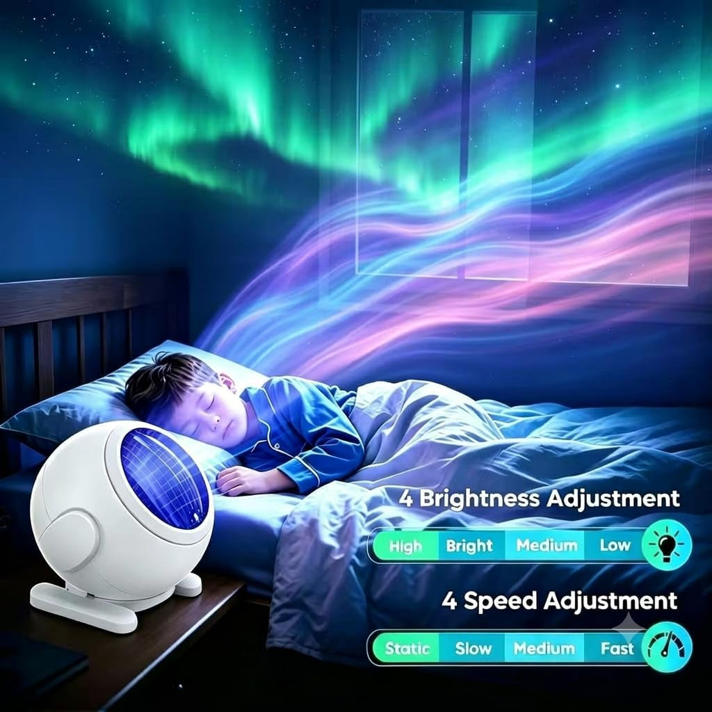 Galaxy Projector Night Light, Northern Lights Projector, Ambient Lighting
