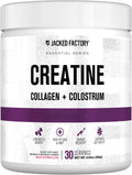 Creatine for Women - Creatine Monohydrate with Collagen + Colostrum to Support Workout Performance, Lean Muscle Growth, Healthy Hair, Skin, & Nails - 30 Servings, Watermelon