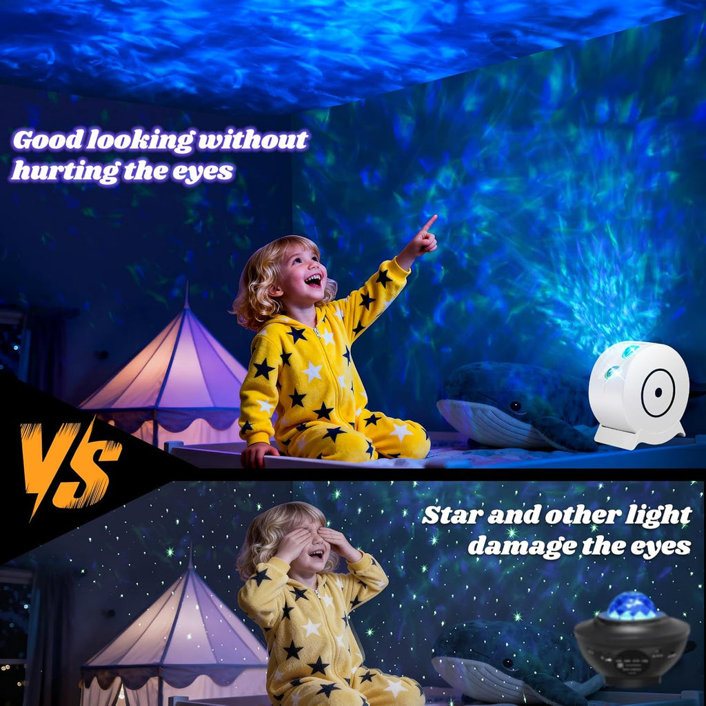 Galaxy Projector for Bedroom Night Light for Kids with Timer and Remote