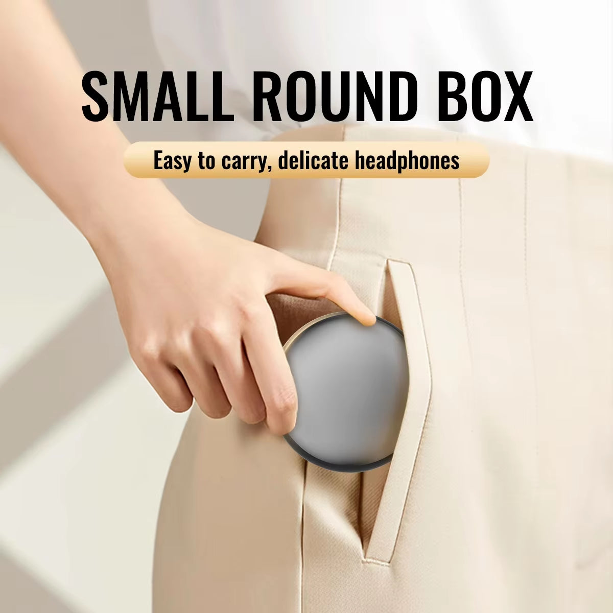Bluetooth 5.3 Earphones Invisible Sleep Earbuds Wireless In-Ear Headphones Hifi Stereo Noise Reduction Hedsets for Huawei